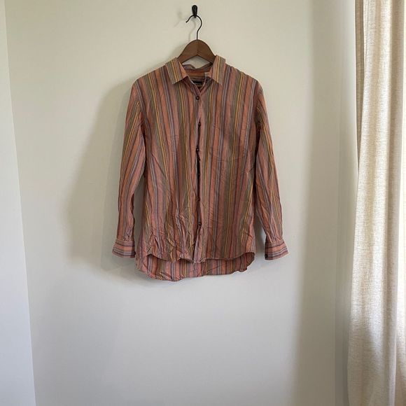 COPY - Striped Vintage Button Down - Picture 1 of 3